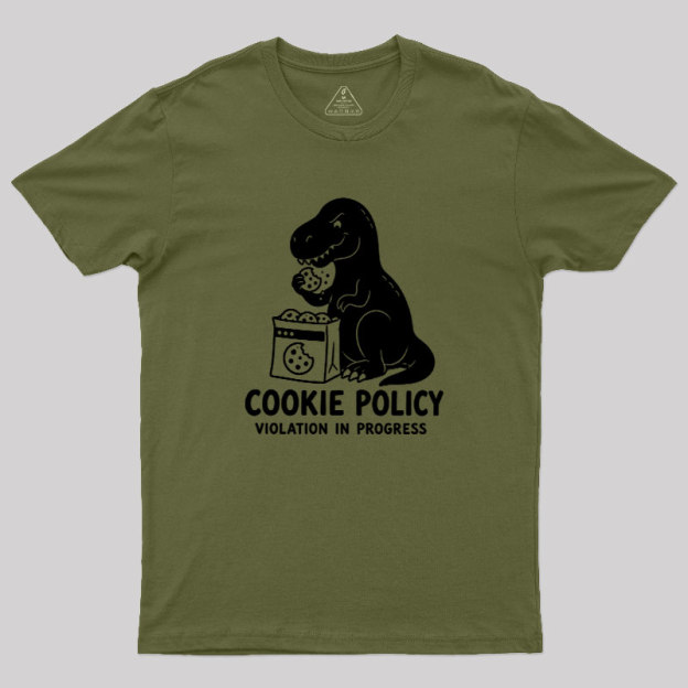 Cookie Policy Geek T-Shirt
