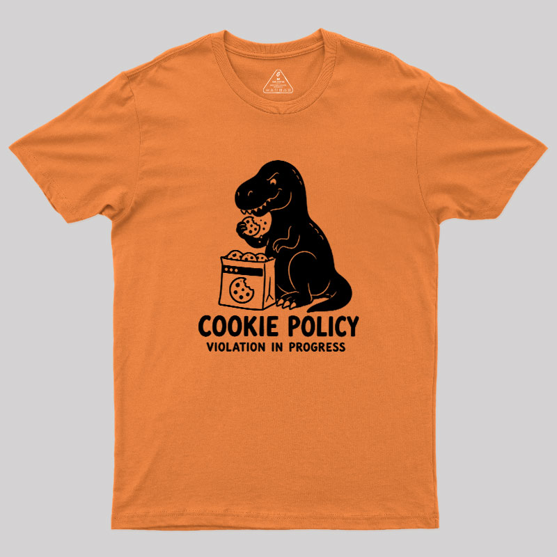 Cookie Policy Geek T-Shirt