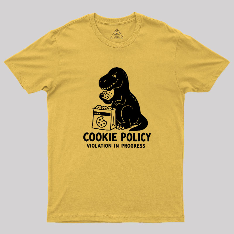 Cookie Policy Geek T-Shirt
