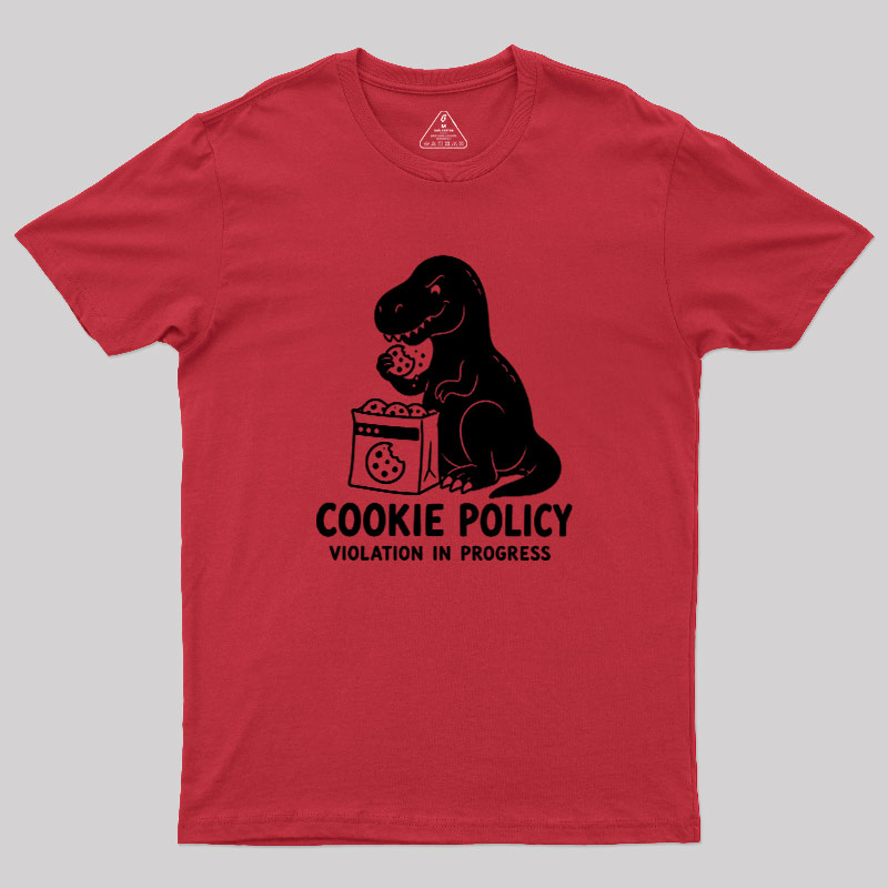 Cookie Policy Geek T-Shirt