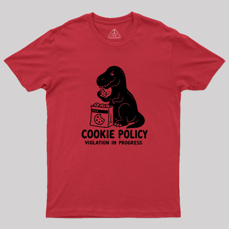 Cookie Policy Geek T-Shirt