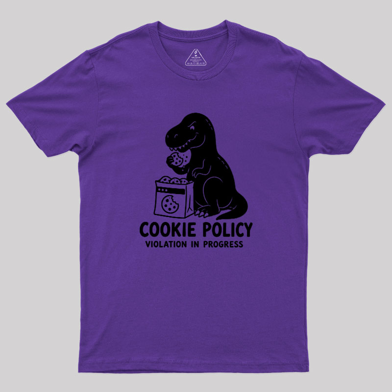 Cookie Policy Geek T-Shirt