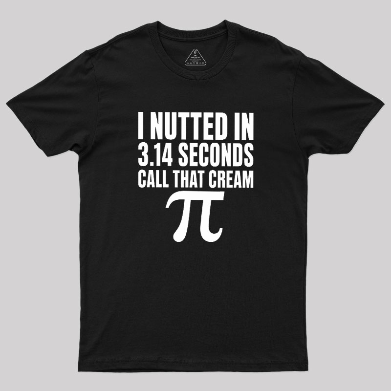 3.14 SECONDS Geek T-Shirt