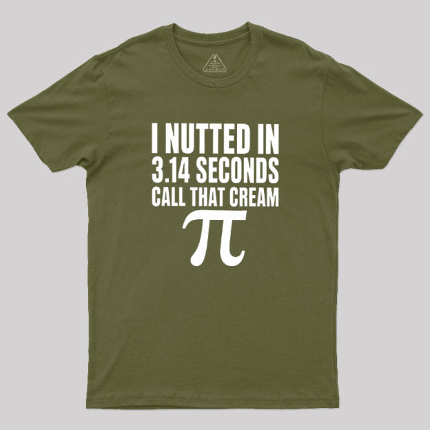 3.14 SECONDS Geek T-Shirt