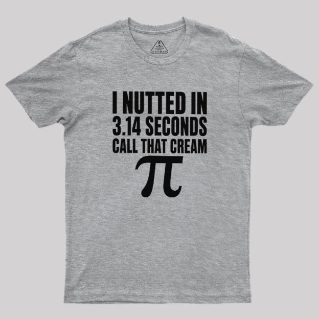3.14 SECONDS Geek T-Shirt