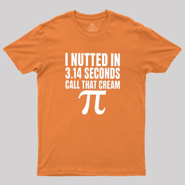 3.14 SECONDS Geek T-Shirt