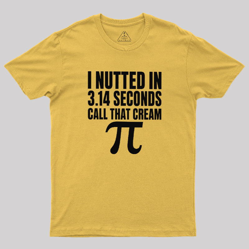 3.14 SECONDS Geek T-Shirt