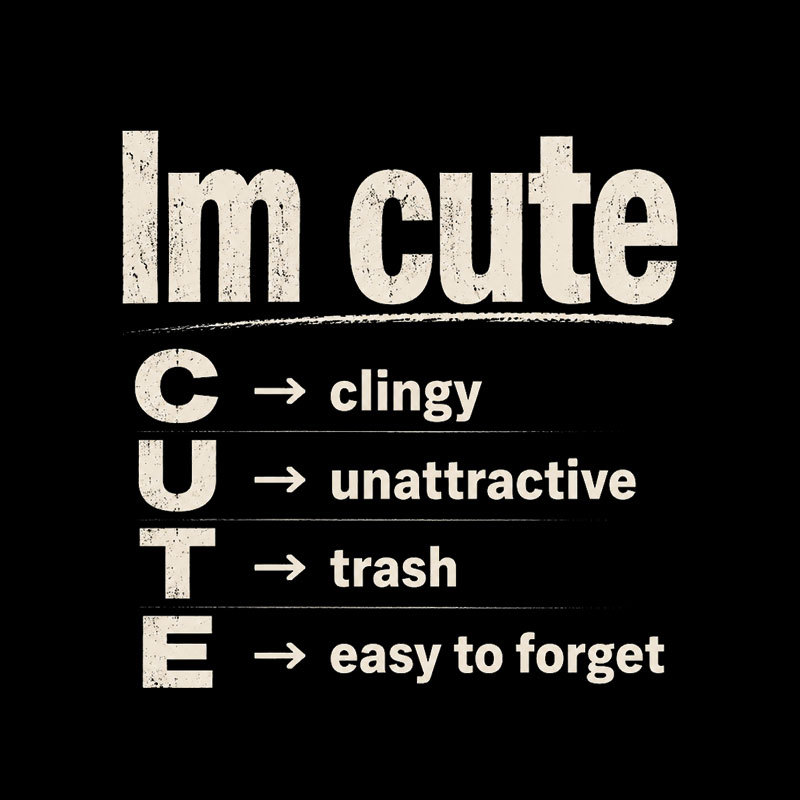 Im Cute Geek T-Shirt