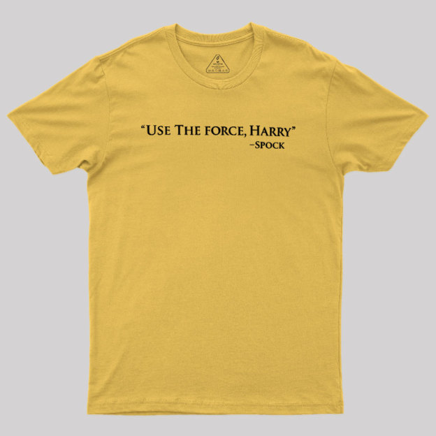 Use The Force Geek T-Shirt