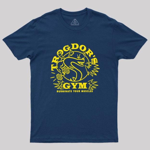Dragon's Gym Burninate Your Muscles Geek T-Shirt
