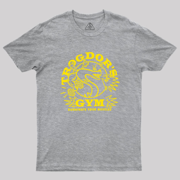 Dragon's Gym Burninate Your Muscles Geek T-Shirt