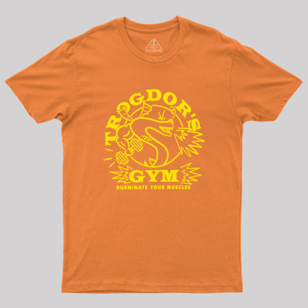 Dragon's Gym Burninate Your Muscles Geek T-Shirt