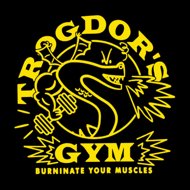 Dragon's Gym Burninate Your Muscles Geek T-Shirt