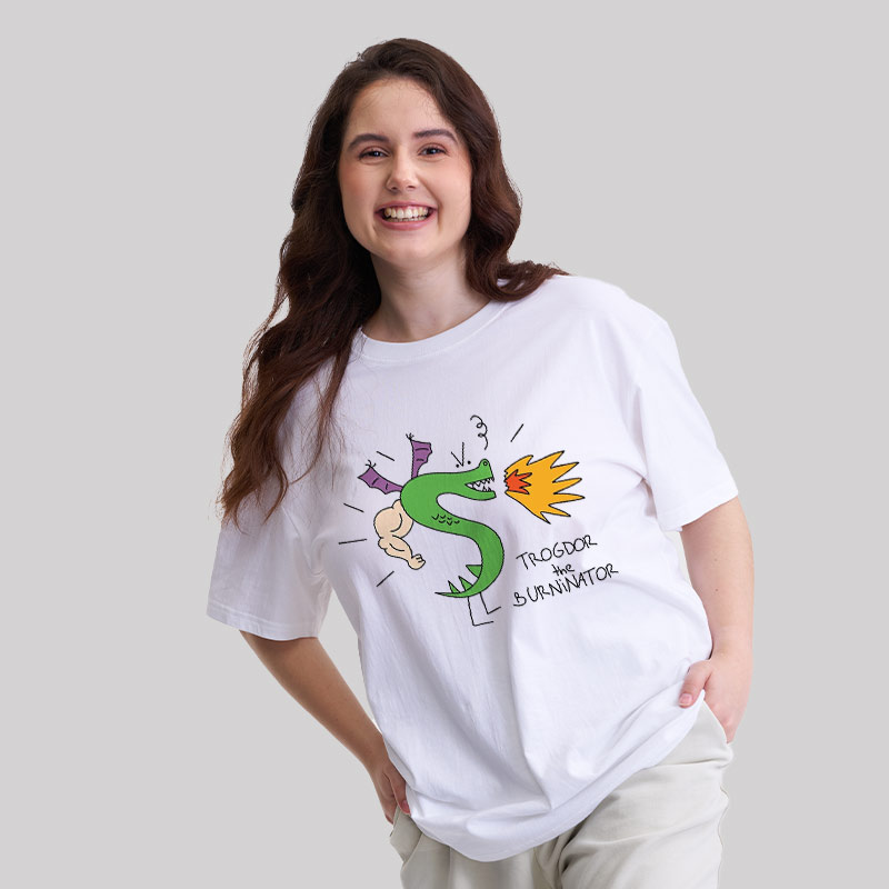 One Arm Dragon Geek T-Shirt