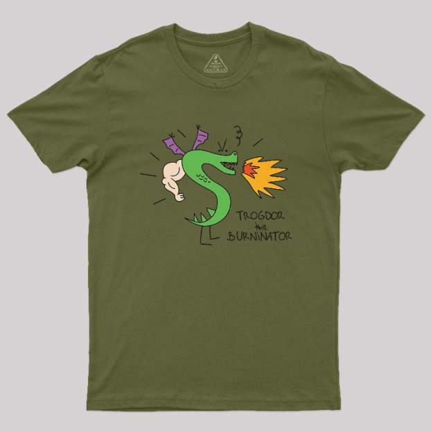 One Arm Dragon Geek T-Shirt