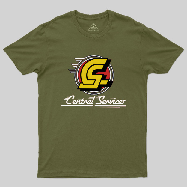 Combined Service Round Emblem Geek T-Shirt
