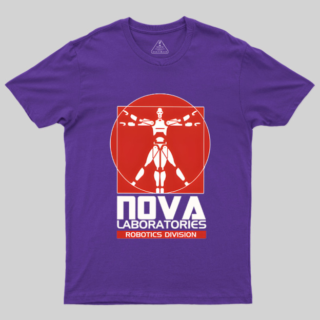Industrial Synthetic Form Badge Geek T-Shirt