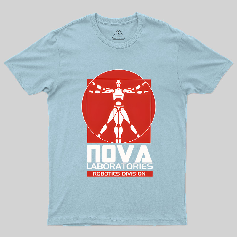 Industrial Synthetic Form Badge Geek T-Shirt