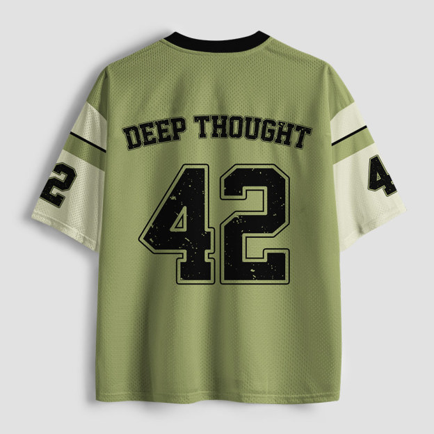 Deep Thought Geek Mesh Jersey