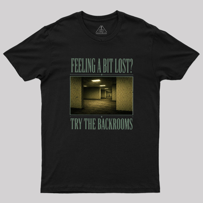 Feeling Lost in the Backrooms Geek T-Shirt