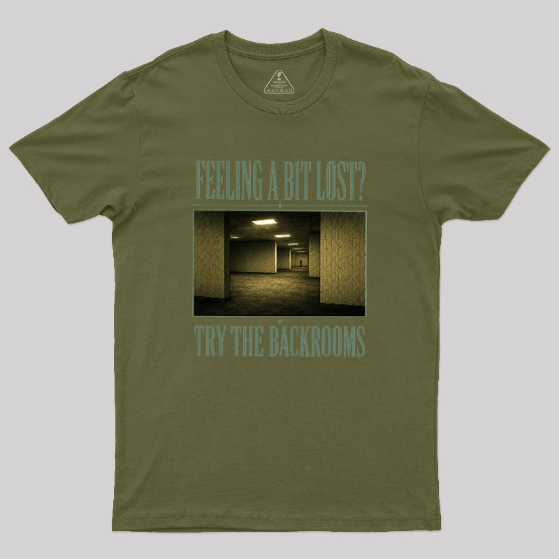 Feeling Lost in the Backrooms Geek T-Shirt