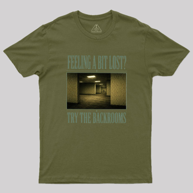Feeling Lost in the Backrooms Geek T-Shirt