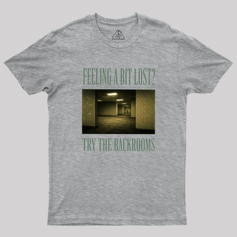 Feeling Lost in the Backrooms Geek T-Shirt