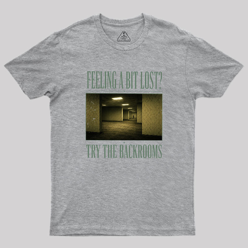 Feeling Lost in the Backrooms Geek T-Shirt