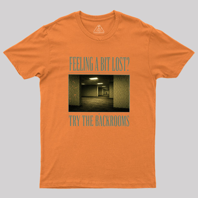 Feeling Lost in the Backrooms Geek T-Shirt