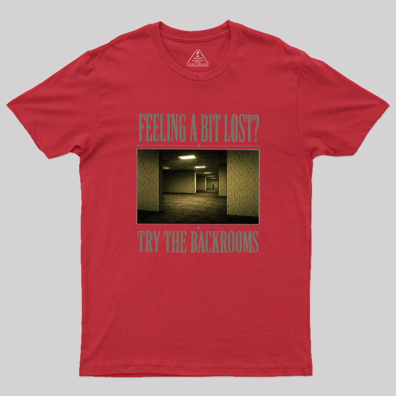 Feeling Lost in the Backrooms Geek T-Shirt