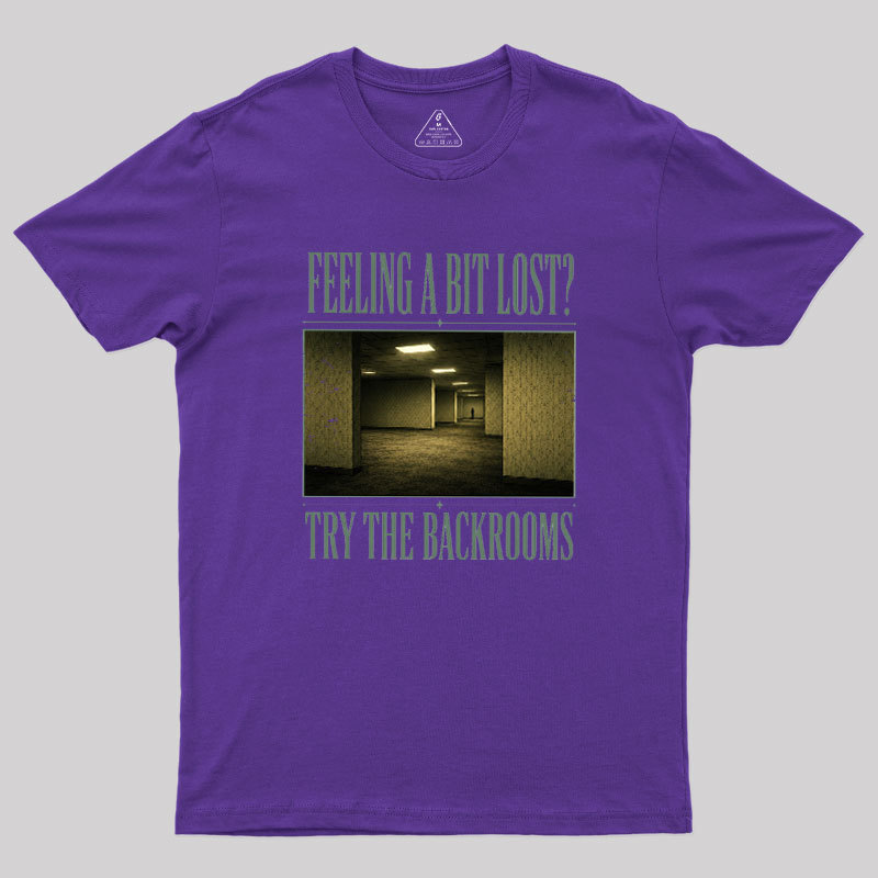 Feeling Lost in the Backrooms Geek T-Shirt