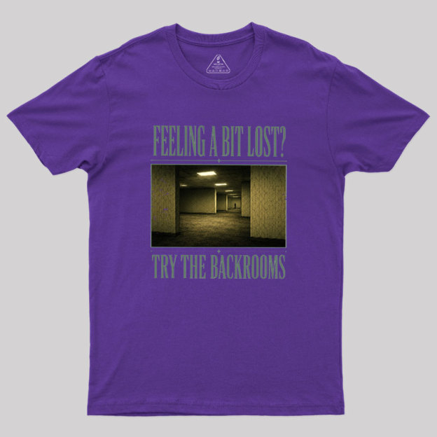Feeling Lost in the Backrooms Geek T-Shirt