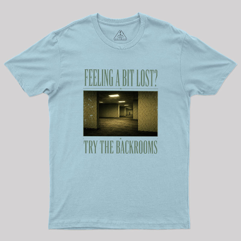 Feeling Lost in the Backrooms Geek T-Shirt