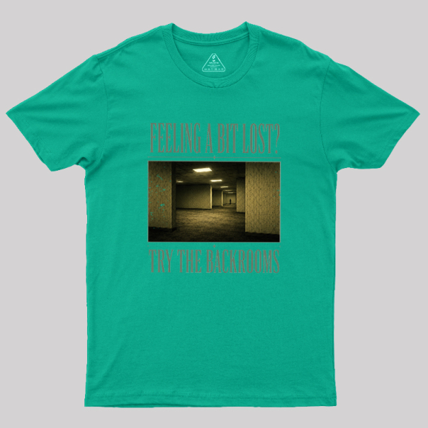 Feeling Lost in the Backrooms Geek T-Shirt