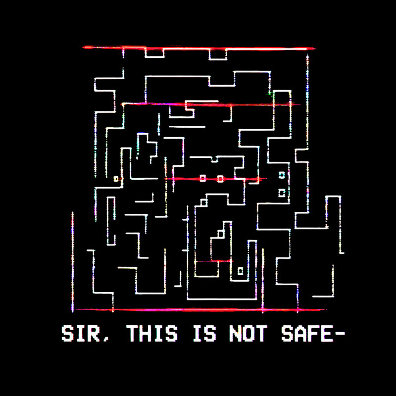 Sir This is Not Safe Geek T-Shirt