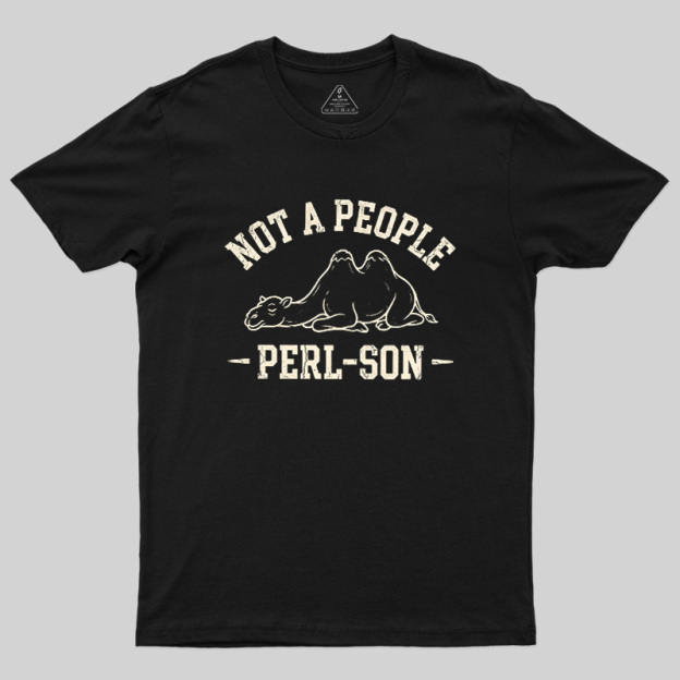 Not A People Geek T-Shirt