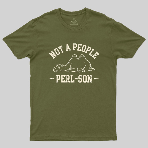Not A People Geek T-Shirt