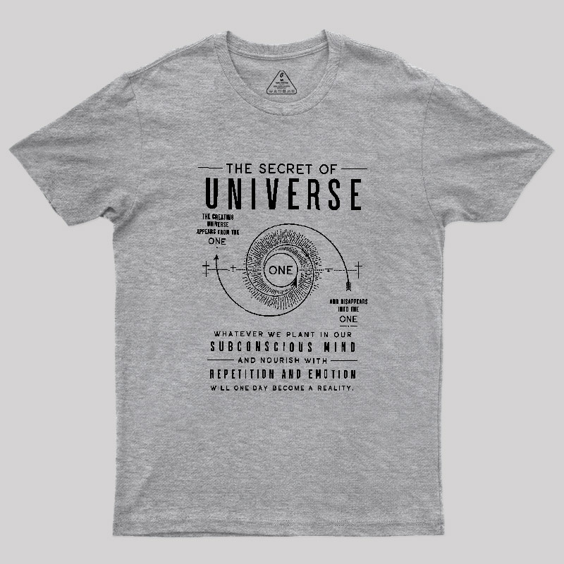 The Secret of Universe Cycle Geek T-Shirt