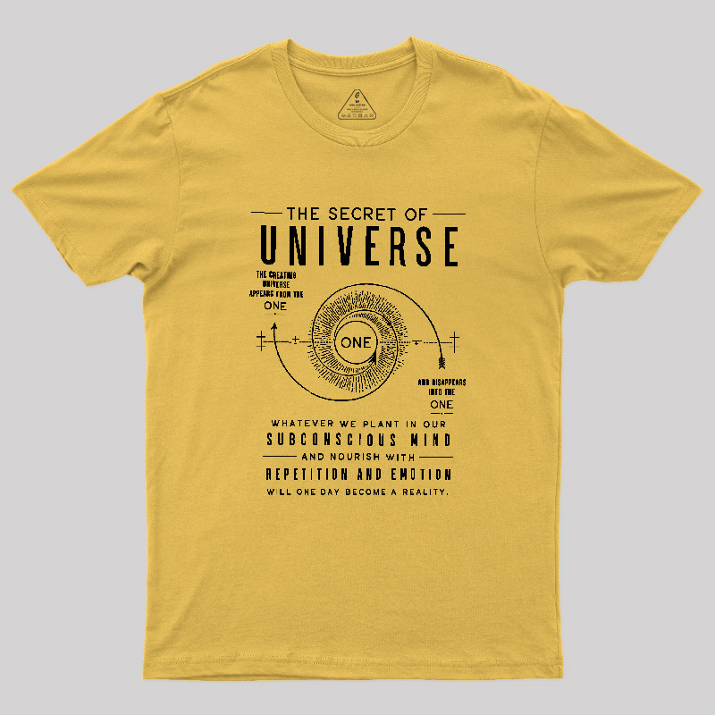 The Secret of Universe Cycle Geek T-Shirt