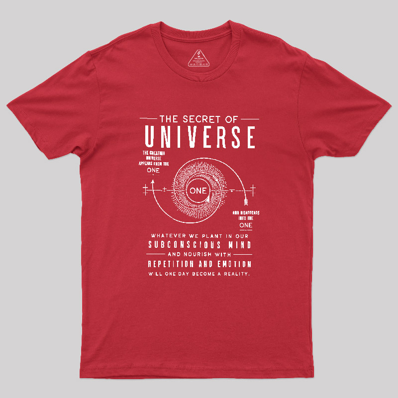 The Secret of Universe Cycle Geek T-Shirt