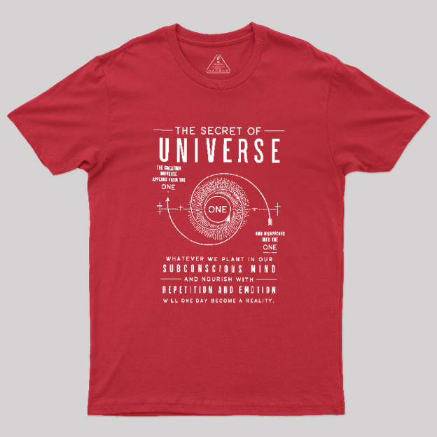 The Secret of Universe Cycle Geek T-Shirt