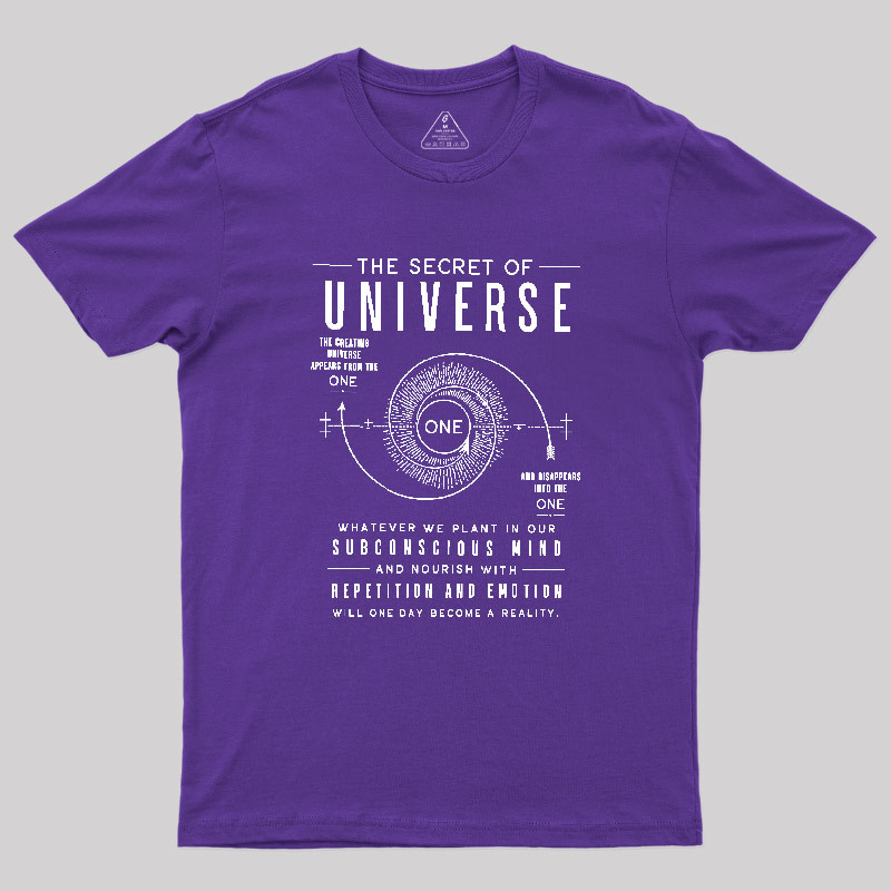The Secret of Universe Cycle Geek T-Shirt