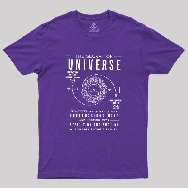 The Secret of Universe Cycle Geek T-Shirt