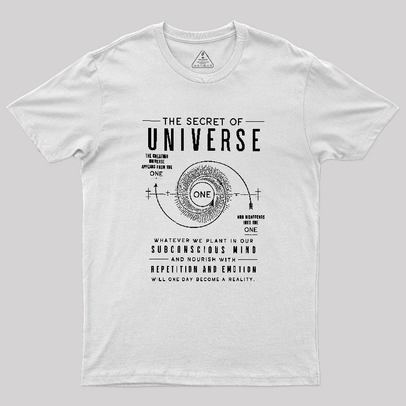 The Secret of Universe Cycle Geek T-Shirt