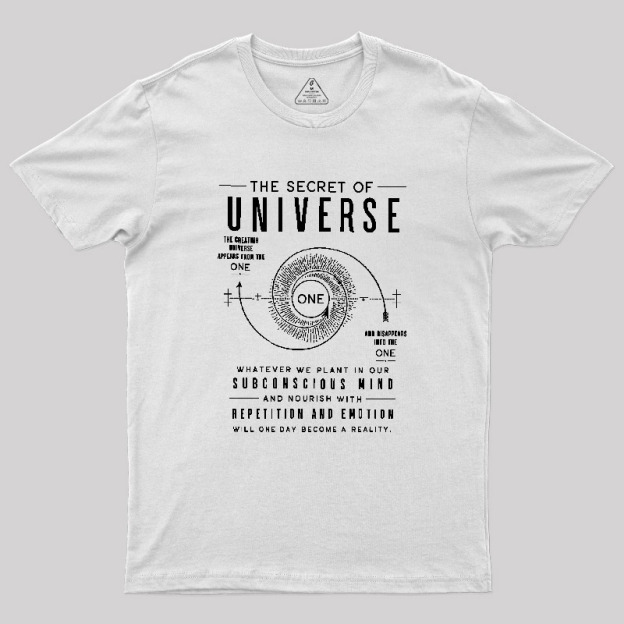 The Secret of Universe Cycle Geek T-Shirt