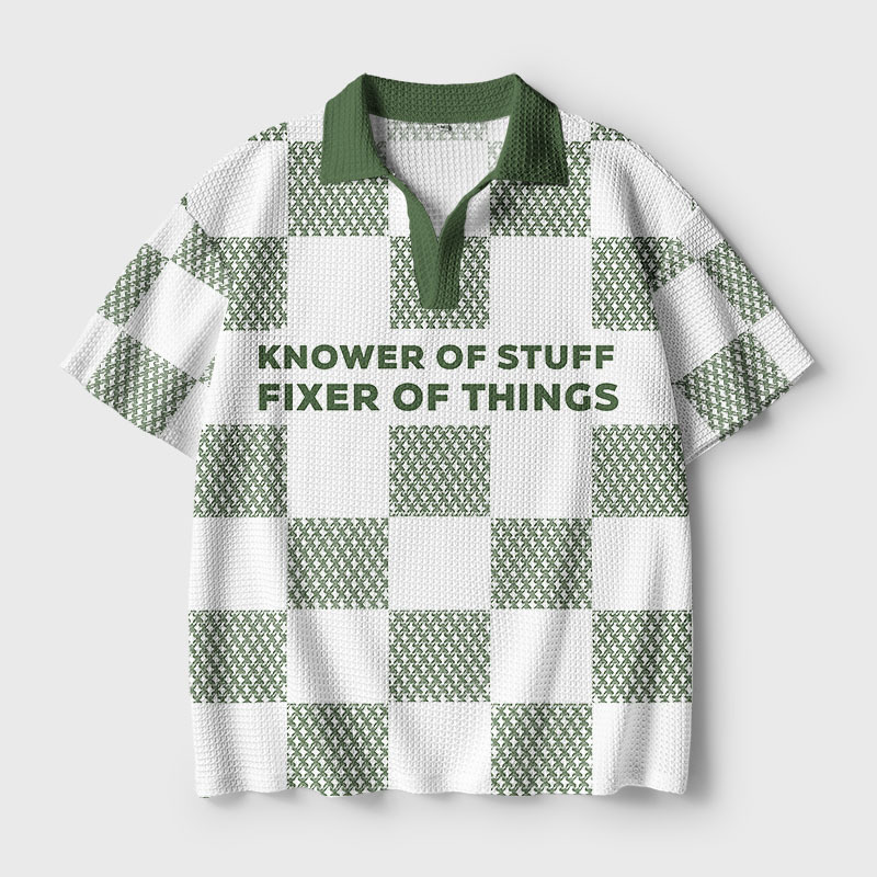 Geeksoutfit Geek Crochet Polo Shirt for Sale