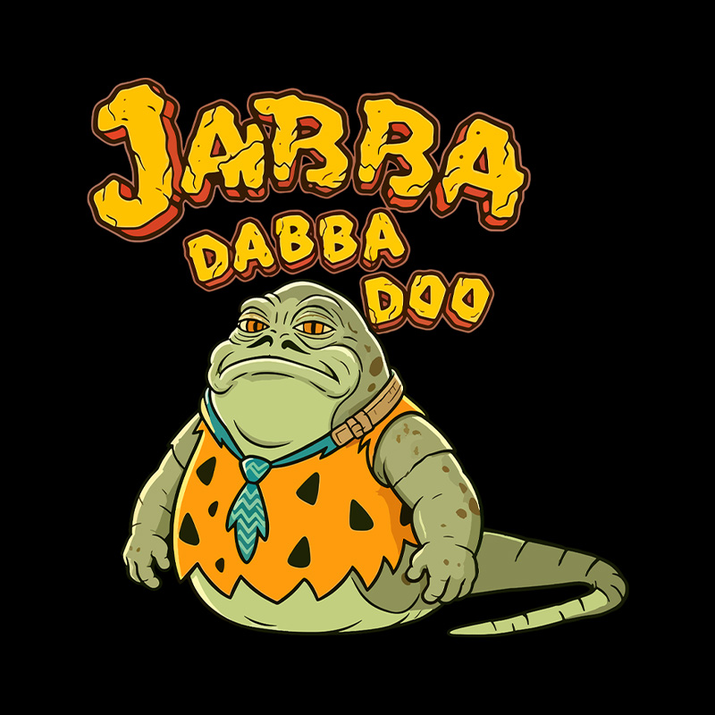 Dabba Doo Space Giant Geek T-Shirt