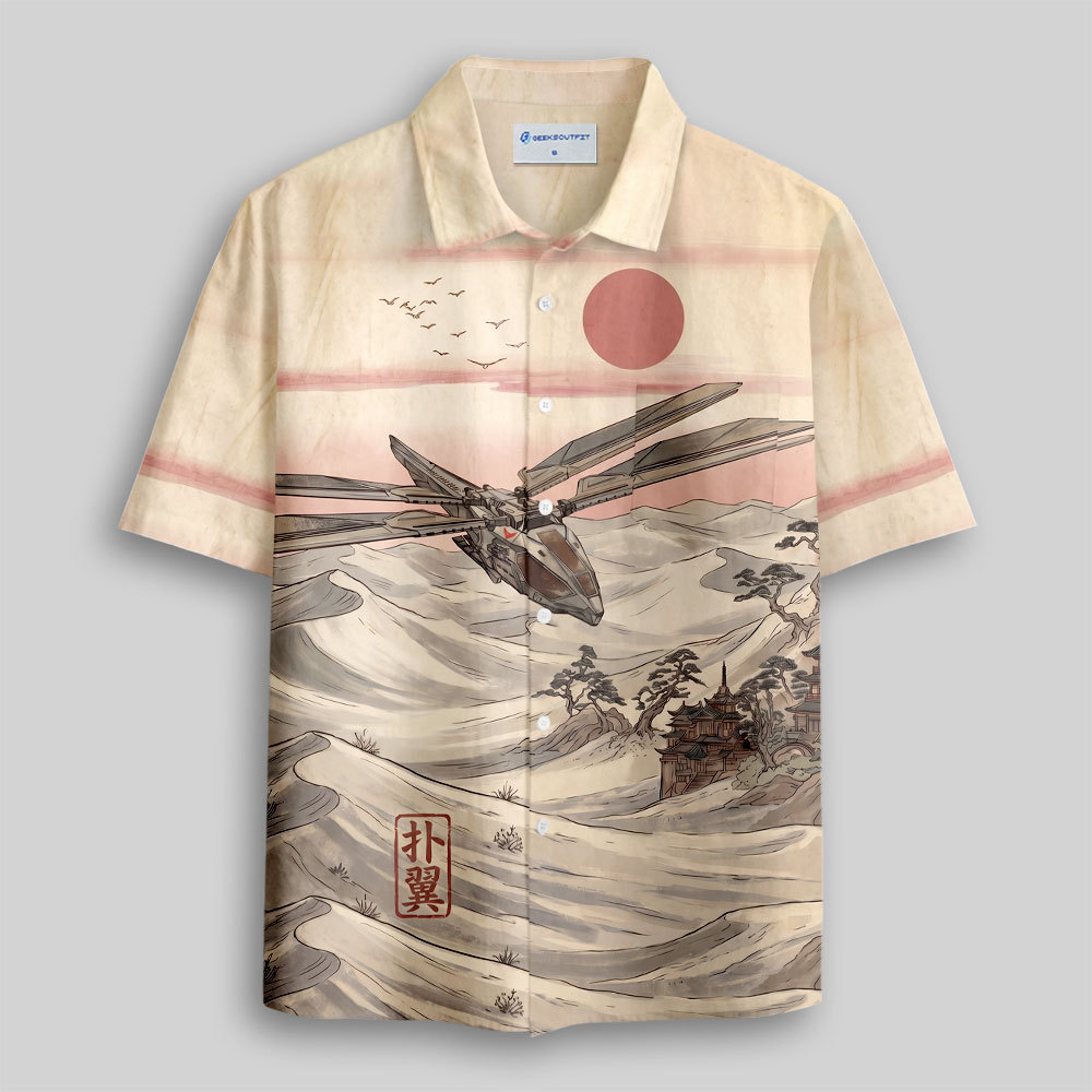 Ornithopter Sand Patrol Button Up Pocket Shirt
