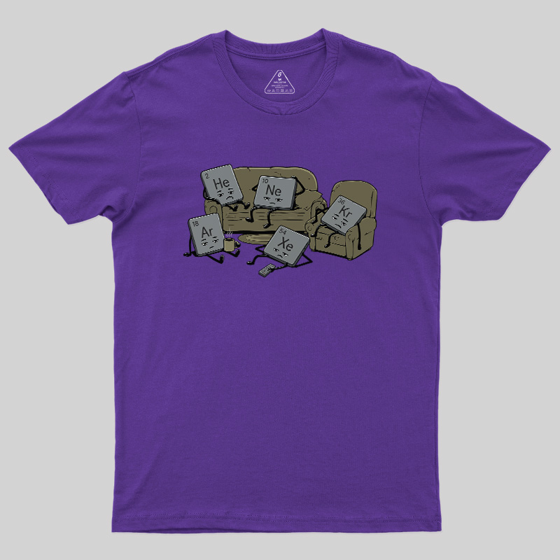 Funny Noble Gases Geek T-Shirt
