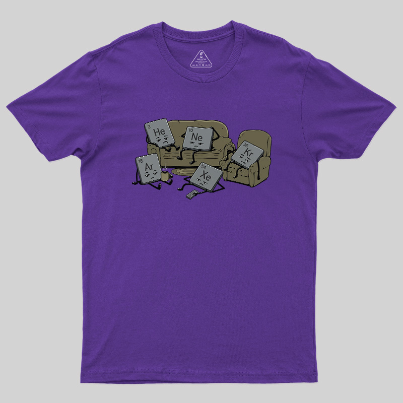 Funny Noble Gases Geek T-Shirt